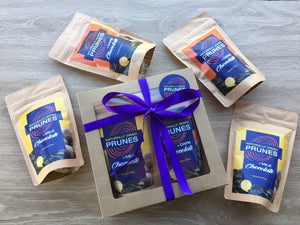 Naturally Dried Prunes - Chocolate Gift Packs