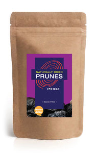 Naturally Dried Pitted Prunes - 500g