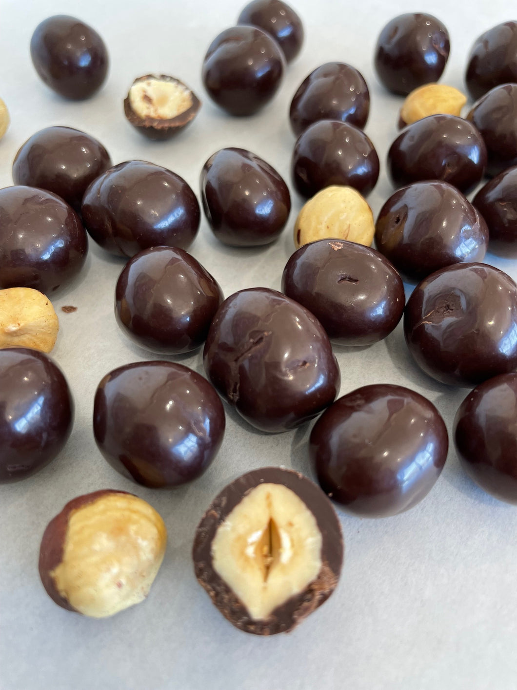 Roasted Hazelnuts + Dark Chocolate